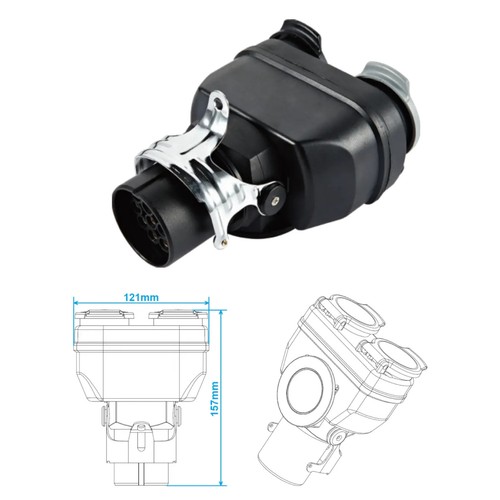 Lkw adapter 24v ahk polig - ahk, 15-polig