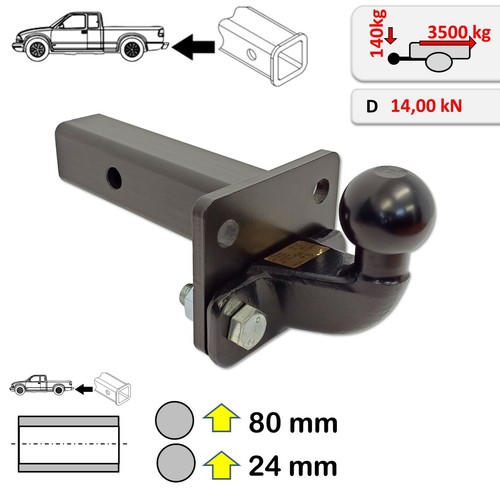 Heavy duty adapter einschub - heavy, us-adapter