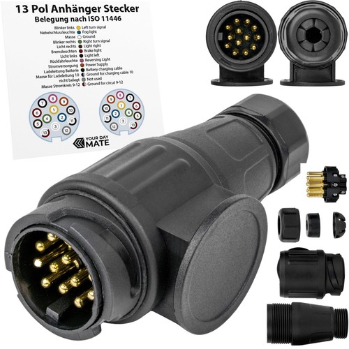 Pin hänger stecker 13pol - 13,