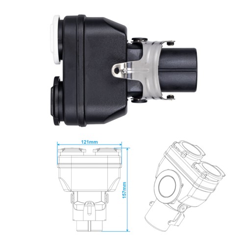 Adapter ahk polig auf - adapter, 15-polig